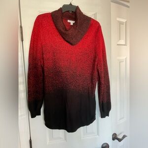 Red Sparkly Sweater
